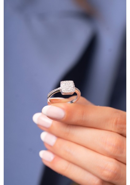 Pırlanta Montur 925 Gümüş Yüzük modelleri