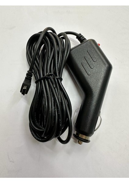 Araç Kamera Şaej Aleti 5 Pin Navigasyon Şarz Aleti 3 Metre Mini USB Araç Kamera Şarj Aleti 90 Derece 5 Pin Araş Şarj Aleti