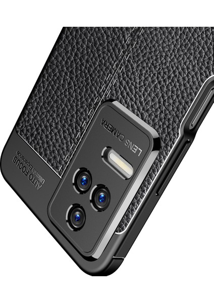 Xiaomi Poco F4 Kılıf Niss Silikon Deri Görünümlü Lacivert fiyatları