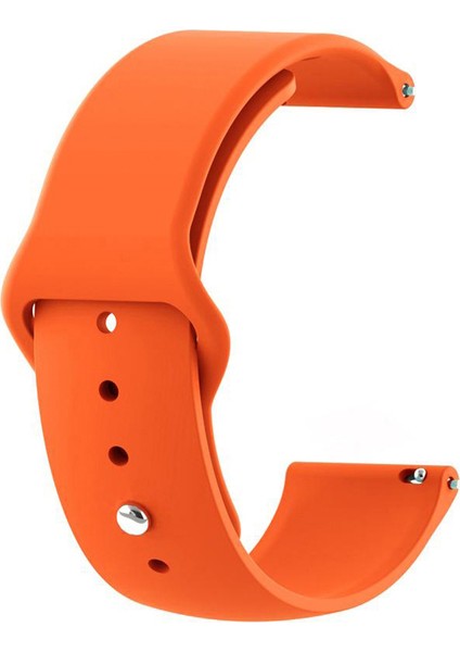 Tecno Watch 2 Kordon Mat Klasik Silikon Krd 11 Turuncu