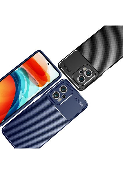 Xiaomi Poco X4 Gt Kılıf Negro Karbon Dizayn Silikon Siyah modelleri