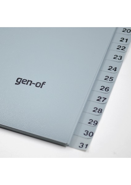 Ayraç Seperatör 1-31 Rakamlı (GEN-1300) fiyatları