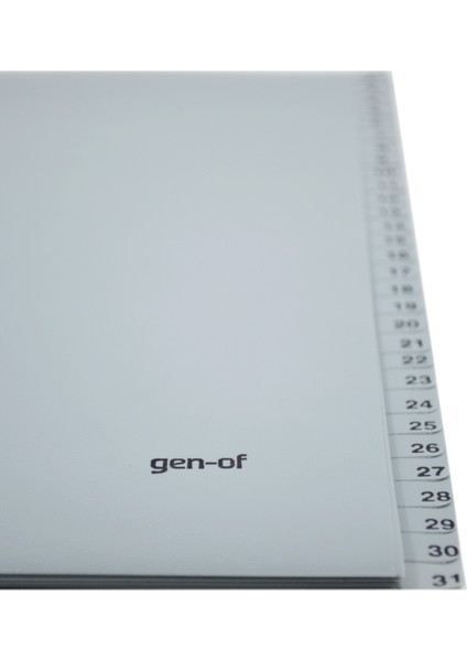 Ayraç Seperatör 1-31 Rakamlı (GEN-1300) fırsatları