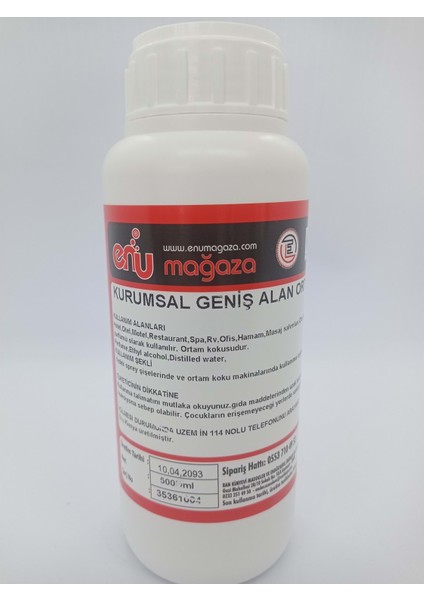 Pop Sugar Kurumsal Geniş Alan Ortam Kokusu 500 ml