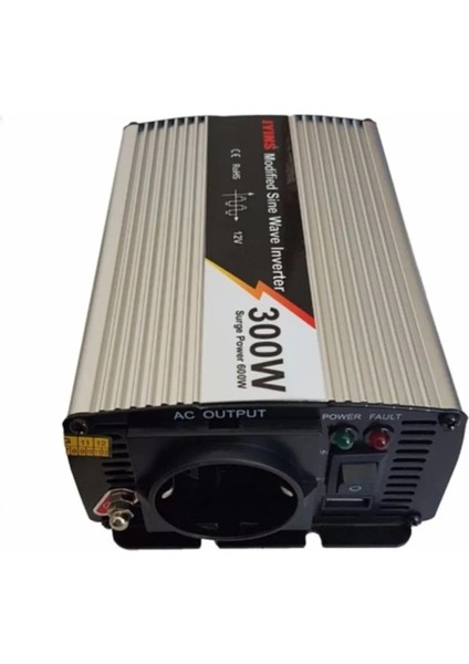 Jyıns 300W Watt 12V Volt Modifiye Sinus Inverter-Invertör JYN300MSİ