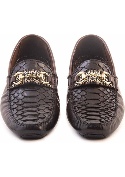 Deri Bağcıksız Erkek Günlük Ayakkabı 60811 modelleri