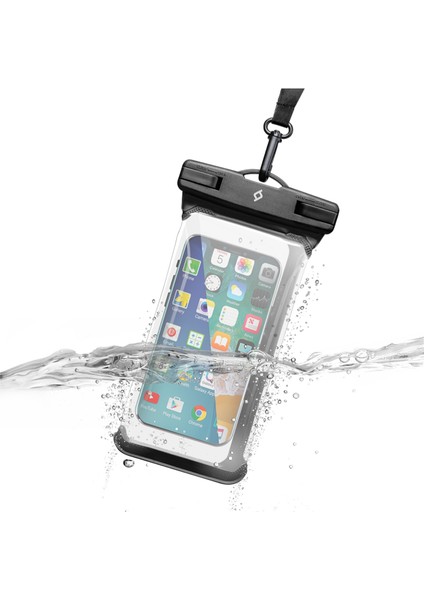 Su Geçirmez Kılıf Bütün Telefon Modelleri ile Uyumlu Askılı Waterproof Yeşil