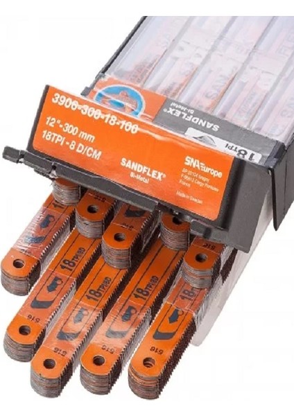 Sandflex Testere Laması 5 Adet 18 Tpı- 12*300 mm