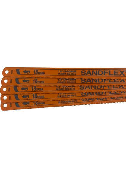 Sandflex Testere Laması 5 Adet 18 Tpı- 12*300 mm fiyatları