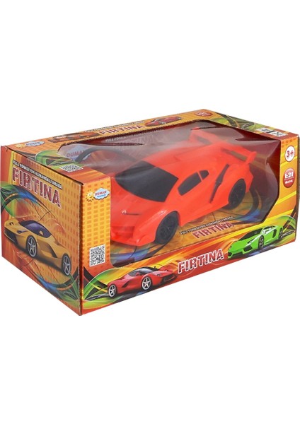 Magıc Toys Uzaktan Kumandalı Pilli Araba Fırtına Full Fonksiyon 1/24 Ölçek Turuncu