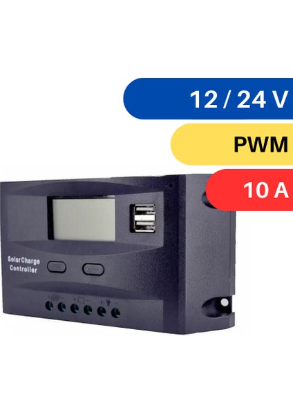 10A Pwm Şarj Kontrol Cihazı