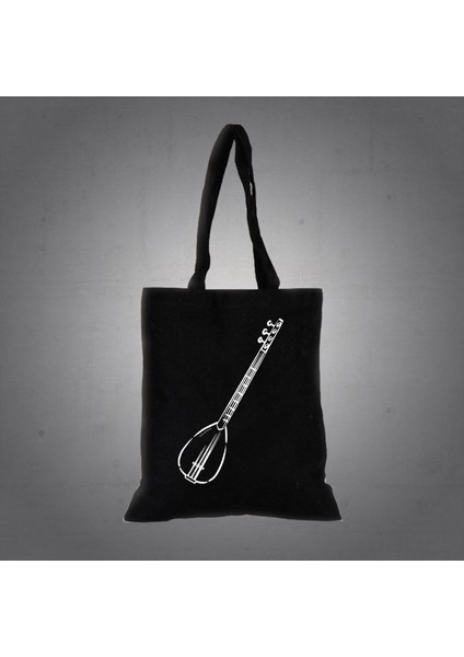 Bağlama Saz Bez Çanta