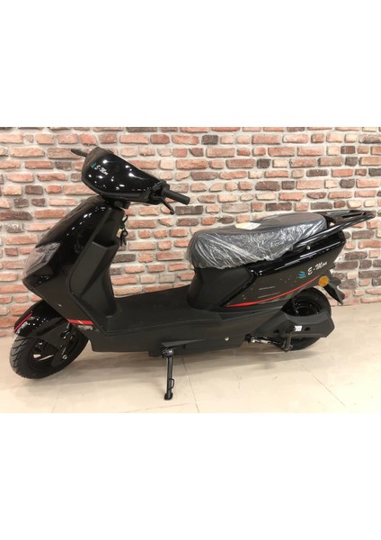 E-Mon Mondial Rıgby Elektrikli Motosiklet Siyah modelleri