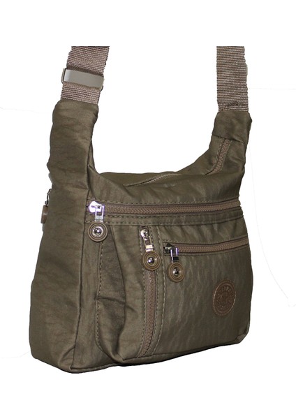 265 Su Geçirmez Kumaş Fermuarlı Kadın Omuz Çantası 30X24 modelleri