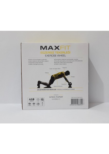 Max Fit Egzersiz Tekerleği