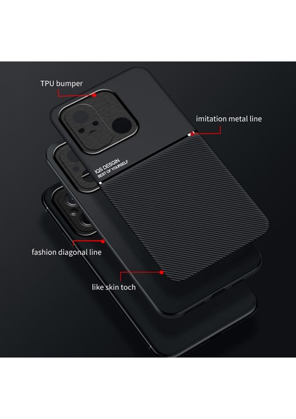 For Xiaomi Redmi 12C Sahtekarlık Manyetik Emme Cep Telefonu Kılıfları (Yurt Dışından) modelleri