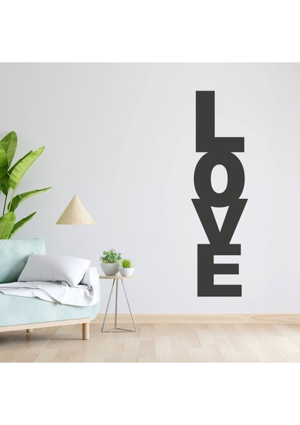 Love Dekoratif Duvar Stickerı, Duvar Dekorasyon Yazıları, Duvar Sticker BLDS-002