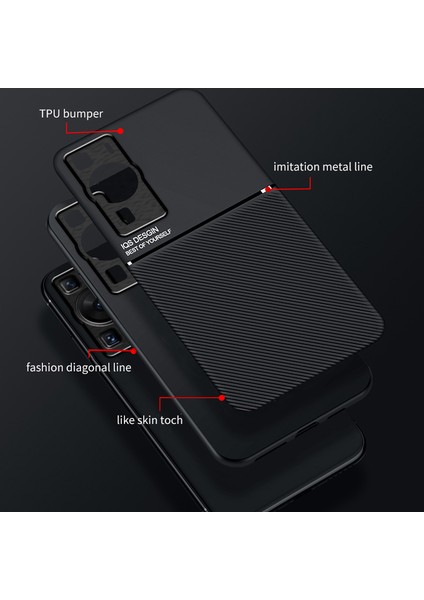 For Huawei P60 Sahtekarlık Manyetik Emme Cep Telefonu Kılıfları (Yurt Dışından) modelleri