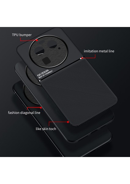 For Oppo Find X6 Sahtekarlık Manyetik Emme Cep Telefonu Kılıfları (Yurt Dışından) modelleri