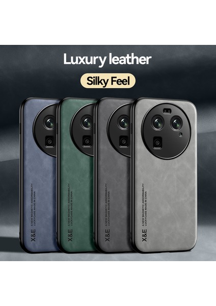 For Oppo Find X6 Cilt Hissi Manyetik Emme Cep Telefonu Kılıfları (Yurt Dışından) indirimleri