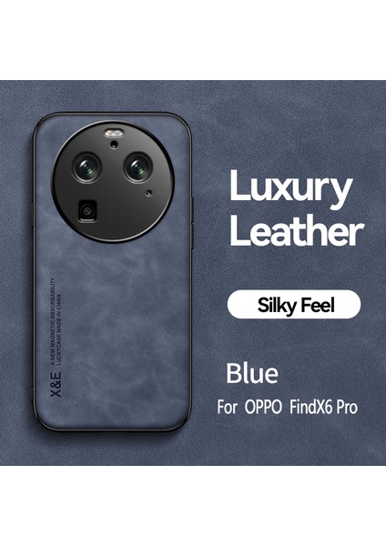 For Oppo Find X6 Pro Cilt Hissi Manyetik Emme Cep Telefonu Kılıfları (Yurt Dışından)