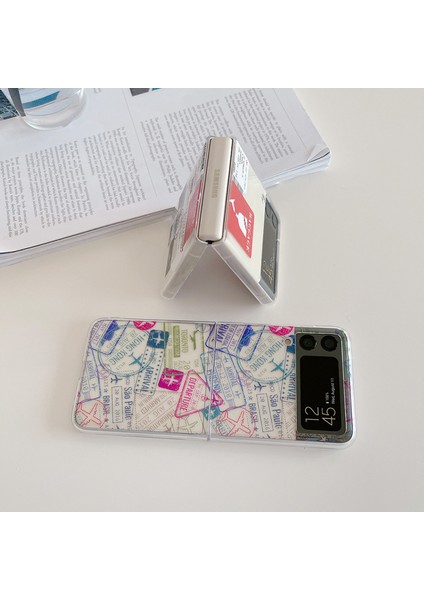 For Samsung Galaxy Z Flip 3 Damga Etiketi Cep Telefonu Kılıfları (Yurt Dışından) fırsatları