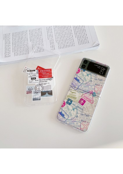 For Samsung Galaxy Z Flip 4 Damga Etiketi Cep Telefonu Kılıfları (Yurt Dışından) indirimleri