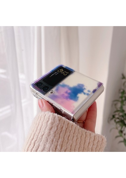 For Samsung Galaxy Z Flip 4 Taze Bulutlar Cep Telefonu Kılıfları (Yurt Dışından) indirimleri