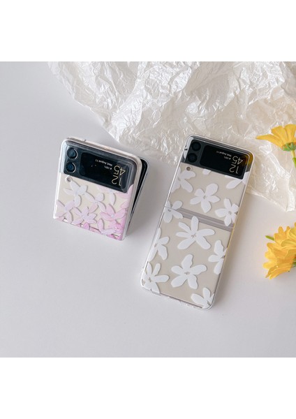 For Samsung Galaxy Z Flip 3 Küçük Çiçek Çiçekleri Cep Telefonu Kılıfları (Yurt Dışından) fırsatları