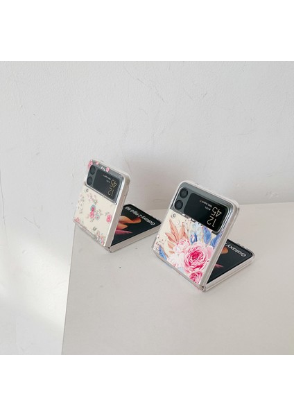 For Samsung Galaxy Z Flip 3 Taze Küçük Çiçek Çiçekleri Cep Telefonu Kılıfları (Yurt Dışından) indirimleri