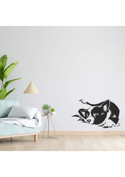 Cute Dog Dekoratif Duvar Stickerı, Duvar Dekorasyon Yazıları, Duvar Sticker