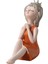 Nordic Girl Figurine Heykel Reçine Malzeme Sanat Heykeli Masaüstü B 9.5x2.5cm (Yurt Dışından) 2