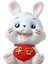 Mini Lucky Cat Figürinler Ev Hoş Geldiniz Kedi Dekorasyon Barış (Yurt Dışından) 3