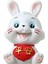 Mini Lucky Cat Figürinler Ev Hoş Geldiniz Kedi Dekorasyon Barış (Yurt Dışından) 5