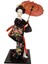 12 "japon Geisha Minyatür Figürinler Heykeli El Yapımı Reçine Masaüstü , Süs, 13CMX13CMX30CM Siyah Için (Yurt Dışından) 2