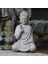 Buda Reçine Heykeli Meditasyon Figürinleri Çim Koleksiyon Heykel Aksanı (Yurt Dışından) 5