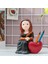 Yaratıcı Çizgi Film El Sanatları Dekoratif Karikatür Süs Heykelleri Masaüstü Mona Lisa Black (Yurt Dışından) 4