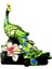 Peacock Figürin Peacock Stump Heykel Kabini Tv Standı Dekorasyon (Yurt Dışından) 2