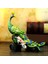 Peacock Figürin Peacock Stump Heykel Kabini Tv Standı Dekorasyon (Yurt Dışından) 5