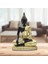 Çin Meditasyon Buda Heykeli Oturan Budizm Figürler Ev Dekor Zanaat (Yurt Dışından) 5
