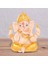 Ganesh Figurine Fil Heykeli Refah Reçine Ganesha Heykel Dekor Araba (Yurt Dışından) 5