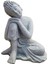Meditasyon Buda Tealight Tutucu Figürinler Bahçe Heykeli Ev Masa Tabanı Büyük 10.3X7.7X13.2CM #2 (Yurt Dışından) 1