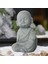 Tiny Buddha Monk Heykeli Figürin Süsler Araba Gösterge Tablosu Dekor Hediyeleri Tek El Bacakta (Yurt Dışından) 4