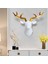 Reçine Heykel Figürinler Heykel Boynuzlar Yemek Odası Geyik Baş Duvar Dekoru (Yurt Dışından) 4