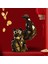 Lucky Cat Figurine Heykel Feng Shui Heykeli Dekorasyon Renk Değişimi Sol (Yurt Dışından) 3