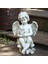 Bahçe Heykel Cherub Angel Bahçe Heykeli Açık Avlu Dekoratif Melek Hugs Tavşan (Yurt Dışından) 3