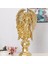 Yaratıcı Melek Figürine 3D Angel Heykel Ofisi Ev Bahçe Dekor Süsü Altın (Yurt Dışından) 2
