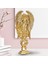 Yaratıcı Melek Figürine 3D Angel Heykel Ofisi Ev Bahçe Dekor Süsü Altın (Yurt Dışından) 3