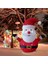 Kumaş Noel Süsleri Glow 45CM Noel Baba Bahçe Bahçesi Açık (Yurt Dışından) 5