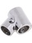 22MM ve 25MM Tekne Küpeşte 60 Derece Tee 3 Yol - 316 Paslanmaz Çelik (Yurt Dışından) 5